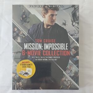 Mission: Impossible 6-Movie Collection Blu-ray - New. Sealed